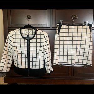 White House Black Market Suit Sz 4/6